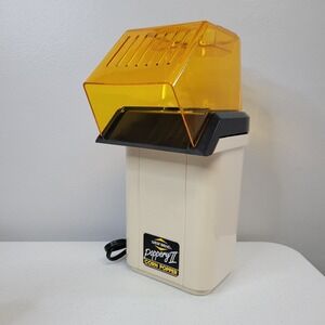West Bend Poppery II Corn Popper Electric Vintage Bean Roasting Prepper Lid